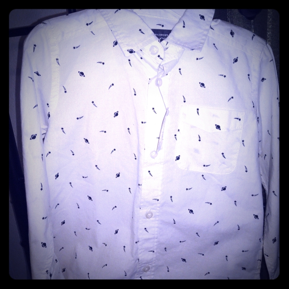 5 items for$30 boys planets long sleeve shirt